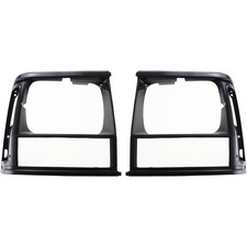 Headlight Door Set For 1991-1996 Jeep Cherokee 1991-1992 Comanche Paint To Match