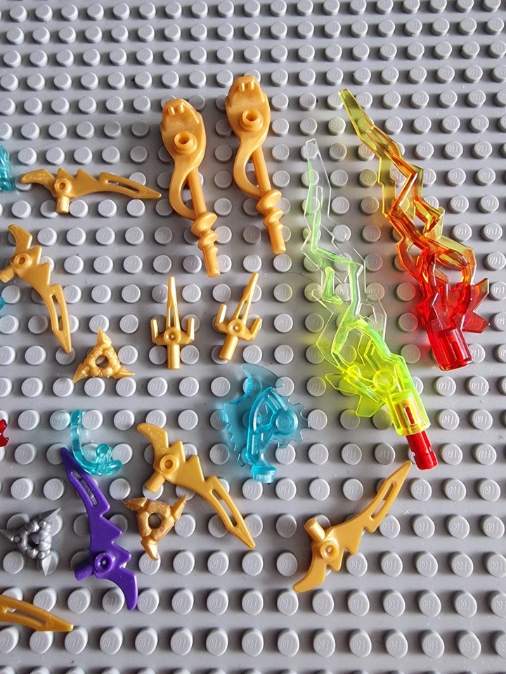 Lego Waffen Schwert 28 Teilig Ninjago Chima 98141 11302 98152 P26 - Bild 3 von 3