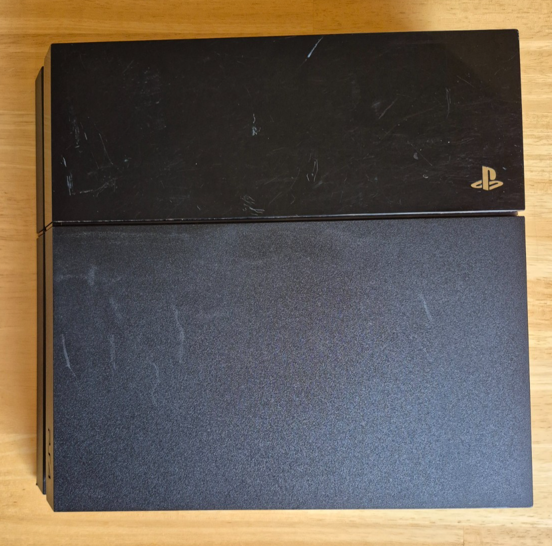 Sony Playstation 4 PS4 Console for parts non working BLUE RING