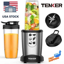 1000W Fruit Veg Smoothies Blender Juice Citrus Countertop Blenders Mini Kitchen