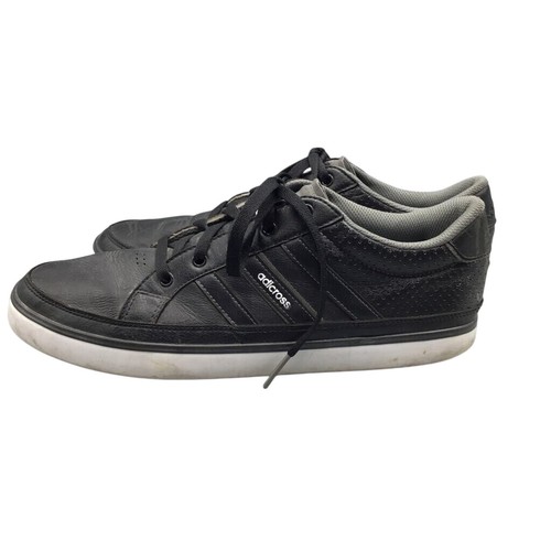 Adidas Adicross Golf Shoes Mens Size 13 Black Leather Spikeless 110424336 - Picture 2 of 8