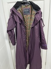 Jack Murphy Heritage Collection Maxi Coat Size 18 - Great Condition Plum Colour.