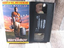 THE WATERBOY Demo Screener VHS Tape (Adam Sandler, Kathy Bates) 1998