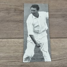Fred Titmus - England - Nicely Signed Picture
