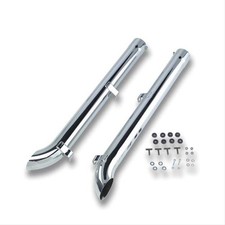 Hooker Exhaust Side Pipes Steel Chrome 4 Inlet 46 Length Chevy Corvette Kit Hooker Exhaust Side Pipes Steel Chrome 4 Inlet 46 Length Chevy Corvette Kit