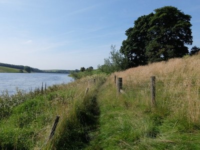 Photo A2 Path alongside Winterburn Reservoir Fleets  c2016
