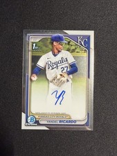 2024 Bowman Chrome Baseball Yandel Ricardo 1st Auto Base