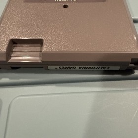 Aut&eacute;ntico Genuino NES Nintendo California Juegos Caja + Juego + Espuma