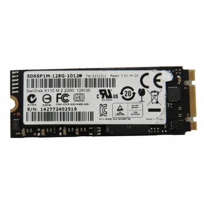 Sandisk SD6SP1M-128G-1012 X110 128GB 2260 M.2 Solid State Drive