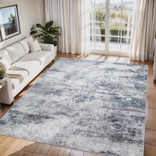 6x9 Area Rugs for Living Room Rug Washable: Abstract Rug for Dining Room Bedr...