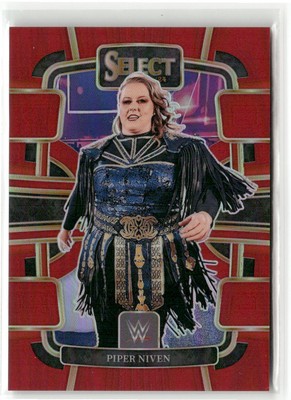 2024 Panini Select WWE #6 Piper Niven Red Prizms #/175
