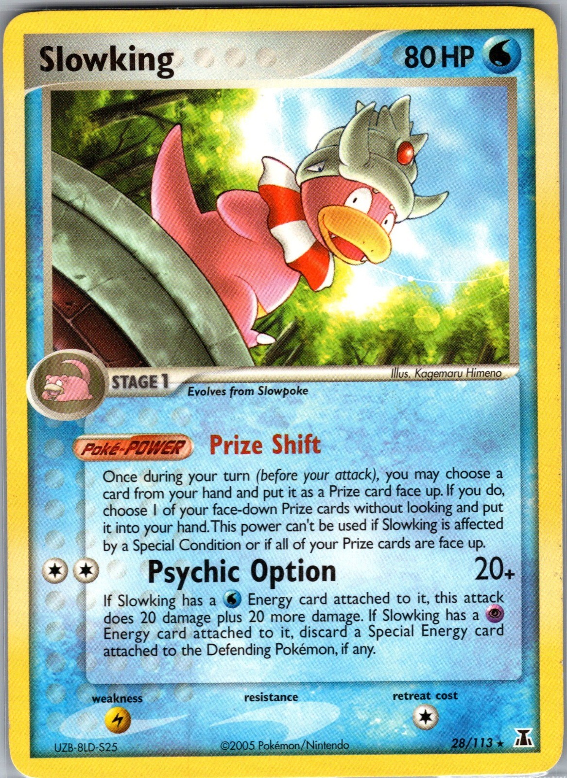 Slowking Rare Delta Species 28/113 NM