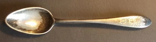 Gorham Sterling Silver Dessert Spoon, MOTHERS ENGRAVED,  .574 Troy OZ,  1875