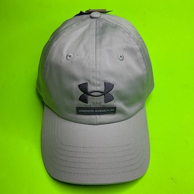 UNDER ARMOUR OSFM Men s Snapback Hat ONE SIZE Gray w/Dark Blue NEW