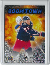 2025-26 Upper Deck Series 2 - Boomtown Mathieu Olivier #BT-5 Speckle