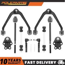 10X Front Upper Control Arms Tie Rod For 1999-06 Chevy Silverado GMC Sierra 1500