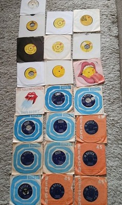 The Rolling Stones  22  7'' Singles - Get Off Of My Cloud , Brown Sugar