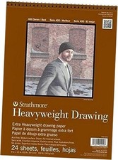 400 Series Heavyweight Drawing Pad, Medium Surface, 14"x17" Wire Bound, 14x17