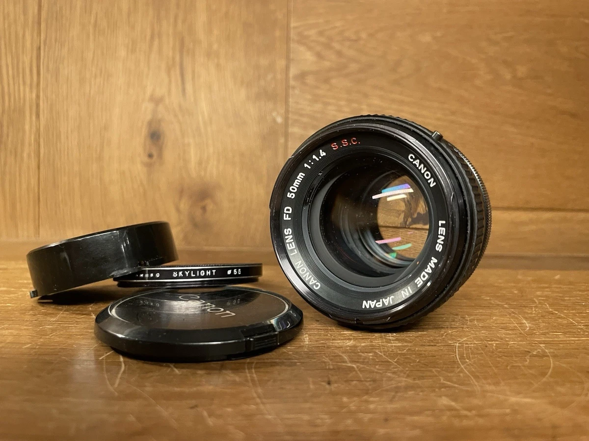 Canon FD 50mm f/1.4 Camera Lenses for sale | eBay