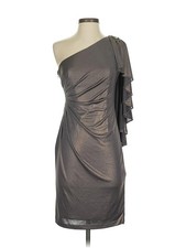 Xscape Women Gray Cocktail Dress 4