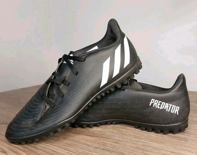 Adidas Predator Edge.4 TF Herren Größe UK 7 schwarz AstroTurf Fußballschuhe