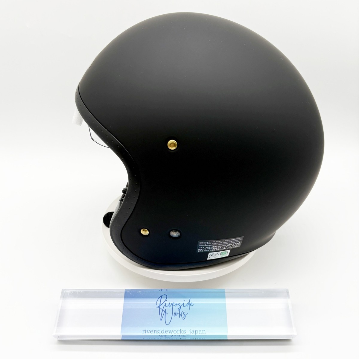 SHOEI J.O Mサイズ 黒J0 Shoei J O Black Open Face Scooter Motorcycle Jet Helmet Size