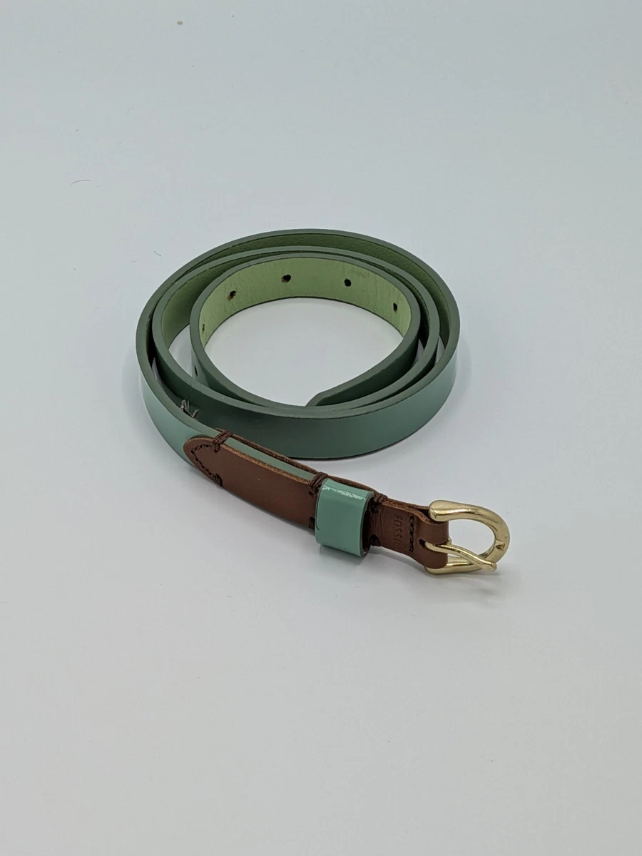 Fossil Leather Green Belts for Women for sale | eBay display picture 1