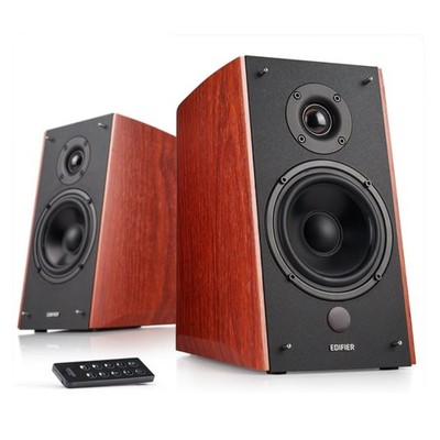 EDIFIER_EECI R2000DB Active Bluetooth Bookshelf Speakers with 5 Large Woofer