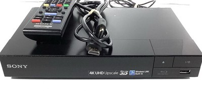Sony BDP-S6500 4K UHD Upscale Blu-Ray 3D Player with Remote HDMI +Power Cord