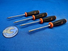 Snap-On Torx 4pc Set T8, T10, T15,T20 Hi Vis Orange 15cm LONG #GrB