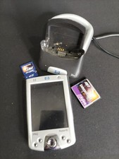   HP iPAQ Pocket PC 2003 PDA w/ Dock Windows Mobile Works. Battery Doesn't Hold