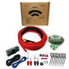 8 Gauge CCA Amplifier Wiring Kit 800W Power Handling Complete Amp AGAK8 