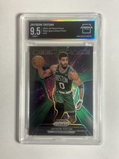 2023-24 Panini Prizm Deep Space Green Prizm Jayson Tatum - Arena Club 9.5 Mint+