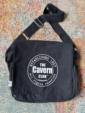 Official Cavern Club Beatles Black Canvas Shoulder Bag RRP £30