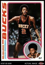 1978 Topps #56 Junior Bridgeman Bucks Louisville  6 - EX/MT