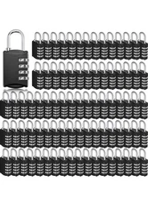 100 Pcs 4 Digit Combination Lock Bulk Small 4 Digit Combo