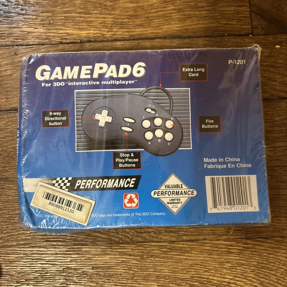 Gamepad6 For 3do Interactive Multiplayer. Brand New - sealed P1201 - Image 3 of 4