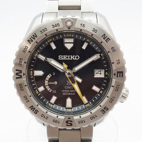 Seiko Prospex Riku Spring Drive GMT Limited Titanium 448mm Used