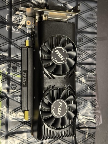 Low Profile Grafikkkarte Nvidia Geforce GTX 1650 von MSI mit Blende - Bild 3 von 4