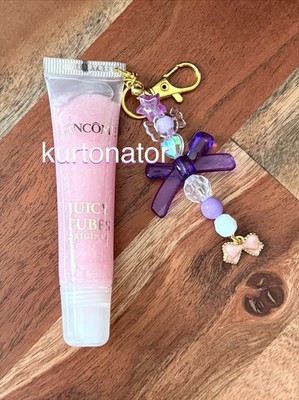 Lancome MARSHMALLOW ELECTRO Juicy Tubes Lip Gloss with Keychain