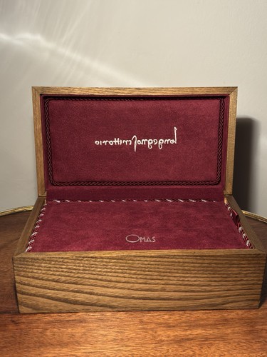Omas Ingegno Scrittorio Limited Edition Pen Box - BOX ONLY - NO PEN!