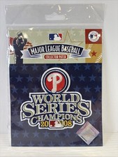 NEW Philadelphia Philles Baseball 2008 World Series Champions Collector Patch