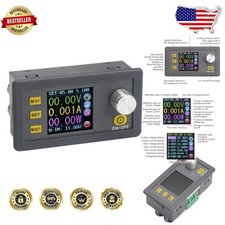 Adjustable DC Buck Converter Color LCD 6-55V to 0-50V 5A Step Down Power Supply