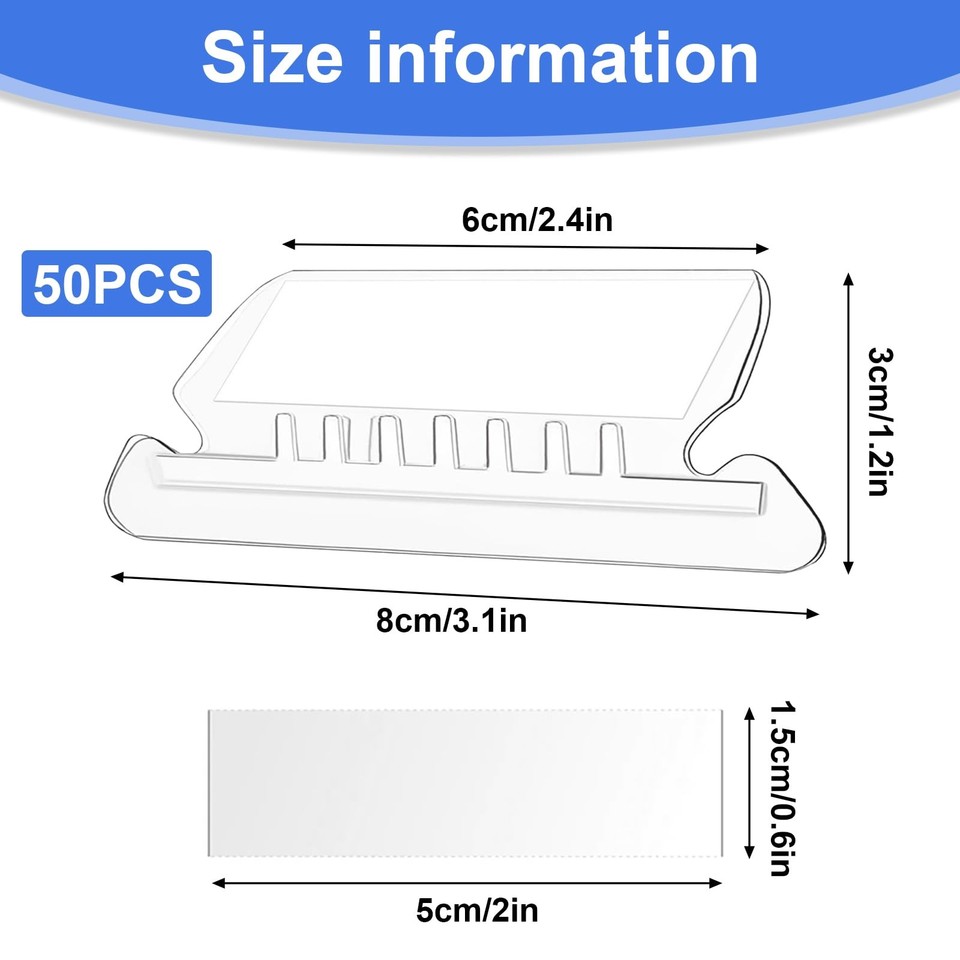 Swag Labels File Folder Tabs Blank Inserts Hanging Labels HURIFENG | eBay