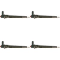 4X Bosch EinspritzdüSe Einspritzventil FüR Mercedes-Benz C-Klasse W203 C 200 Cdi