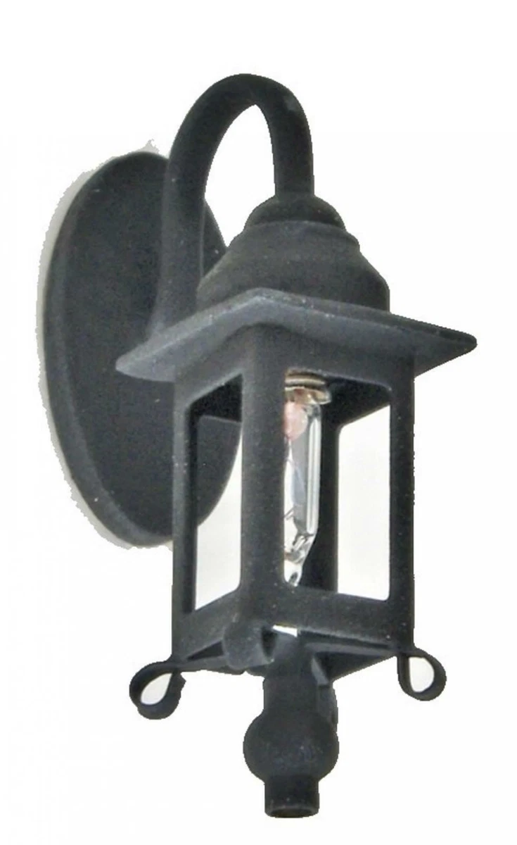 Dolls House Carriage Coach Lantern Lamp Garden Wall Light Electric