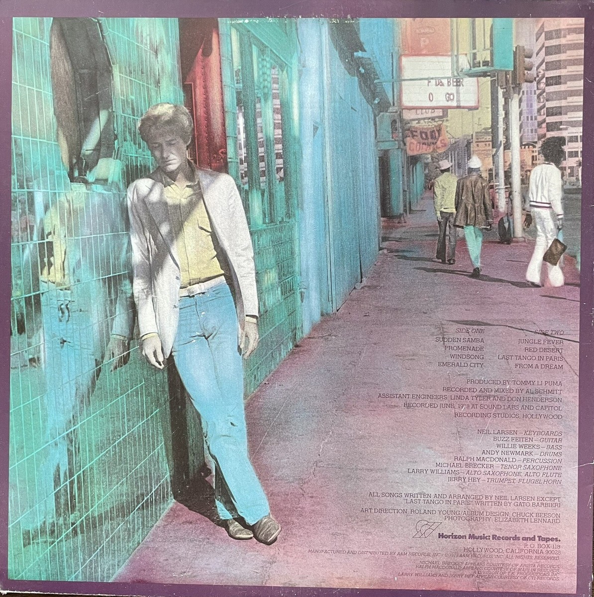 Neil larsen Jungle Fever vinyl lp album original horizon. SP