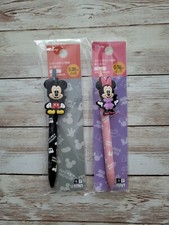 Collectible pens-mickey mouse and minnie mouse