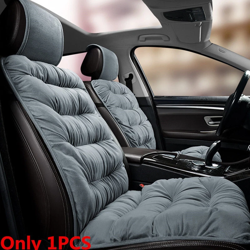 Thicken Plush Car Seat Cover Winter Warm Auto Front Seats Cushion