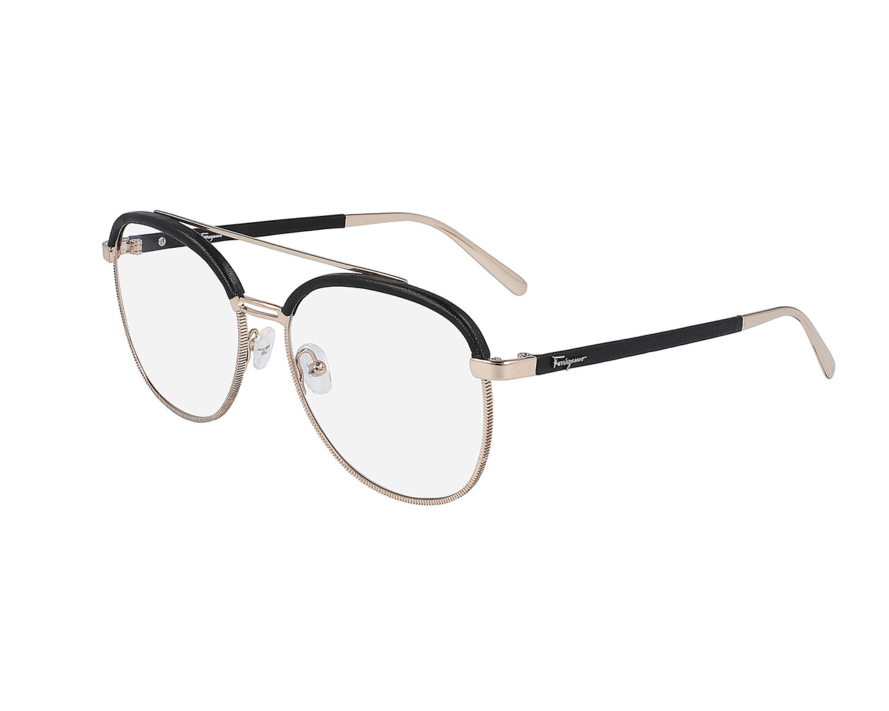 Очки Ferragamo SF2195L 42914 Золото 786 пробы - Авиатор - Женские 71990₽